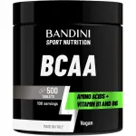 BCAA vitamiinidega B1 ja B6, 100% vegan, lihaste taastamiseks, Bandini