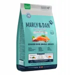 H&uuml;poallergeenne kuivtoit vanematele v&auml;ikeste t&otilde;ugude koertele lahekalaga Marly & Dan, 1,5 kg