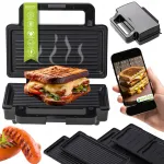 Elektriline v&otilde;ileiva- ja panini-grill 2in1 1400W