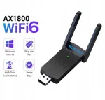 USB WiFi 6 v&otilde;rgukaardi adapter AX1800, 2,4G/5GHz, 1800 Mbps