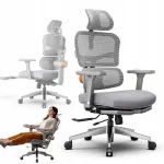 Ergonoomiline kontoritool Newtral NT002 seljatoe ja jalatoega