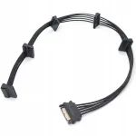 SATA toitejaotur, 15 pin, 5x SATA SSD toitekaablit