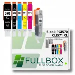 Tindikassettide komplekt Canon Pixma MG7750 TS8050 TS9050 MG7751, 6 tk, PGI-570 CLI-571 XL