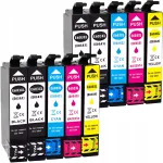 603XL tindikassetide komplekt, 10 tk, Epson XP2100/XP2105/XP3100/XP3105/WF2830/WF2850 printeritele