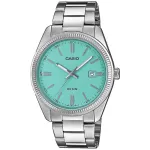Meeste k&auml;ekell CASIO MTP-1302PD-2A2V kuup&auml;evaga, karbis