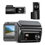 DDPAI Z60T 4K HDR auto salvesti esi-, taga- ja sisemise kaameraga