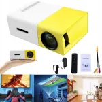 Vamvo YG300Pro valge LED projektor