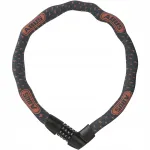 Jalgratta kett Abus Tresor 1385/75 grey lightning koodlukuga