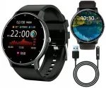 Nutikell, must, 46 mm, AMOLED-ekraan, EKG, spordirežiimid, k&otilde;nefunktsioon, poola keel