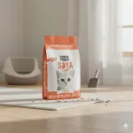 Kit Cat ECO SoyaClump kassiliiv virsiku l&otilde;hnaga, 7 l / 2,5 kg