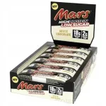 Valgubatoon Mars HI PROTEIN, valge &scaron;okolaad, 12 x 57 g