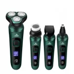 Meeste ZREE 3in1 raseerija, habemel&otilde;ikur ja ninakarvade trimmer, USB, m&auml;rg/kuiv kasutus