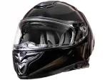 Mootorratturi kiiver TORQ TORQ-820, l&auml;ikiv must, suurus XL