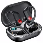 Juhtmevabad Bluetooth k&otilde;rvaklapid BT 5.3 mikrofoniga mustad