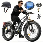 T&auml;iskasvanute elektrit&otilde;ukeratas, 1500W, 20Ah, 50 km/h, 120 km, paksud rehvid, kiiver