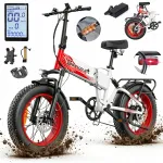Elektriline jalgratas Cheevalry, 1500W, 20Ah, 20x4", Shimano &otilde;lipidurid