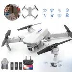 Kokkupandav mini RC neljapropelleriline droon 4K kaameraga