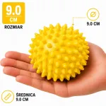 Lihaste massaažipall okkidega rehabilitatsiooniks
