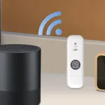 Kaasaskantav 4G LTE USB WiFi modem SIM-kaardi pesaga, valge, sobib 8 kasutajale