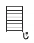 Vannitoa elektriradiaator, must, 158 W, energias&auml;&auml;stlik