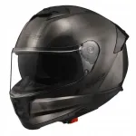 Motorratturi kiiver LS2 FF808 Stream II, titaanhall, XL suurus
