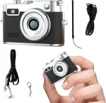Digitaalne mini fotoaparaat retro v&otilde;tmehoidja Full HD