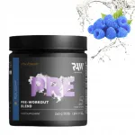 Toidulisand RAW NUTRITION PRE-WORKOUT BLEND 240g tsitrulliin + tauriin, vaarikamaitse