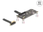 Adapter PCIe 3.0 x1 (90&deg;) M.2 Key M 10 cm kaabliga Delock 81503