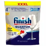 N&otilde;udepesukapslid Finish Quantum All in 1 sidrunil&otilde;hnalised, 60 tk