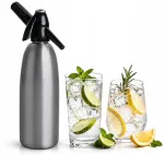 S&uuml;gavk&uuml;lm QUICK SODA MAKER kaasaskantav 1 L helehall ART