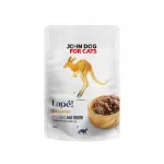 M&auml;rg teraviljavaba kassitoit JOHN DOG kenguruliha, 100 g