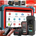 Diagnostikaseade LAUNCH X431 IMMO PLUS+XPROG DoiP CANFD versioon 26r