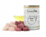 GUSSTO Calf & Rabbit m&auml;rg kassitoit, 400 g