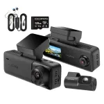 DDPAI N4T Pro 4K HDR videosalvesti 3 kanaliga, &uuml;hendussarja ja 128GB m&auml;luga
