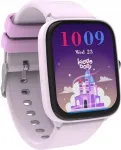 Kiddoboo Smartwatch 2.0 laste nutikell, lillakas, sammulugeja ja pulsianduriga, alates 6. eluaastast