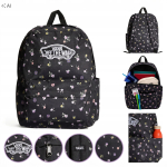 VANS must lillemustriga seljakott