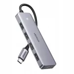 USB-C jagaja UGREEN CM219, 5 &uuml;hendust, hall