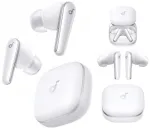 Juhtmevabad k&otilde;rvaklapid Soundcore Liberty 5 ANC, valged, Bluetooth