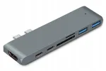 Adapter HUB USB-C HDMI 4K-ga, MacBook Pro/Air jaoks