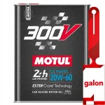 S&uuml;nteetiline mootori&otilde;li MOTUL 300V Le Mans Ester Core 20W60, 2 l, autosportimiseks