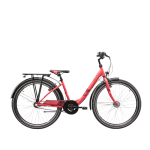 Noorte jalgratas S&acute;COOL Wave Steel LTD, 26" korall/punane