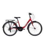 Laste jalgratas S'COOL chiX, 24" Red/White