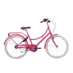 Laste jalgratas S'COOL chiX Classic, 24" Berry/Beige