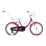 Laste jalgratas TABOU Miss CS, 14" lilla-valge