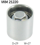 SKF VKM 21220 Seade-/juhtrull,hammasrihm