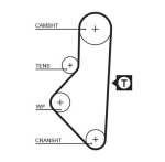 GATES 5050XS Hammasrihm