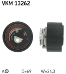 SKF VKM 13262 Pingutusrull,Hammasrihm