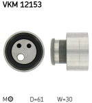 SKF VKM 12153 Pingutusrull,Hammasrihm