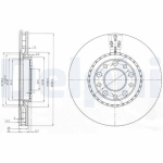 DELPHI BG3951 Piduriketas
