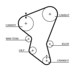 GATES 5171XS Hammasrihm